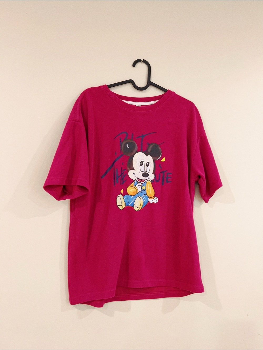 Kids Pink Mickey Mouse Graphic Tee
